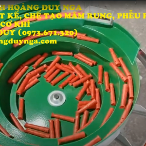Phễu rung cấp cán con lăn sơn
